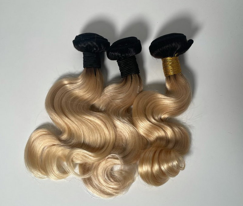 SAMPLE SALE: Virgin 613 Bodywave Ombre 3 Bundle Deal